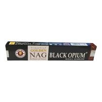 Incenso Massala Golden Nag Goloka Black Opium 15 Varetas 35g - Meta Atacado