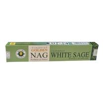 Incenso Massala Golden Nag Sálvia Branca White Sage Unidade - Lua Mística - 100% Original - Loja Oficial
