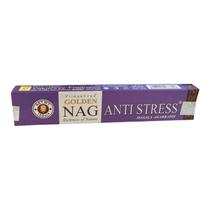 Incenso Massala Golden Nag Vareta Goloka Anti Strees Unidade