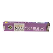 Incenso Massala Golden Nag Vareta Goloka Yoga Healing Unid Incenso Massala Golden Nag Vareta Goloka Yoga Healing Unid