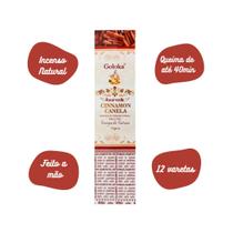 Incenso Massala Goloka - Ayurvedic Cinnamon Canela
