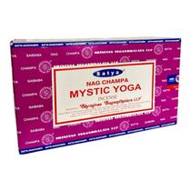 Incenso Massala Mystic Yoga Satya Indiano 12 Cxs 12 Varetas