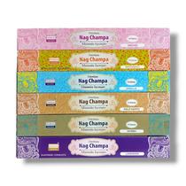 Incenso Massala Nag Champa Darshan Mix 6un 15gr Full