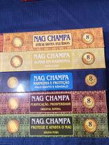 Incenso Massala Premium Nag champa 5cx/8varetas - NAG Champa Fábrica do aroma