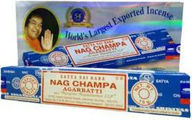 Incenso Massala Satya Nag Champa Sai Baba 12 unidades 15 gramas