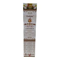 Incenso Massala Vareta Goloka Coco Coconut Unidade Incenso Massala Vareta Goloka Coco Coconut Unidade