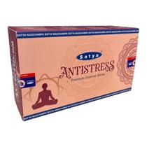 Incenso Meditação Massala Antistress Satya 12Cxs 12Var