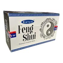 Incenso Meditação Massala Feng Shui Satya 12Cxs 12Var