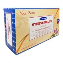 Incenso Meditação Massala Stress Relief Satya 12Cxs 12Var