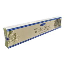 Incenso Meditação Massala White Sage Satya Cx C 12 Var