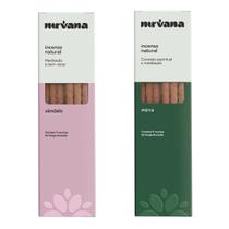 Incenso Mirra e Sandalo Nirvana Purificação Proteção Limpeza Defumador Divino Limpeza Casa Lar kit Incenso Mirra e Sandalo Nirvana Purificação Proteção Limpeza Defumador Divino Limpeza Casa Lar kit