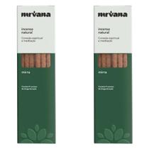 Incenso Mirra Nirvana Natural Limpeza Espiritual Defumador Divino Casa Ambientes Caseiro Kit 2 Und Incenso Mirra Nirvana Natural Limpeza Espiritual Defumador Divino Casa Ambientes Caseiro Kit 2 Und