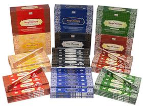 Incenso Nag champa 6 caixas de aromas variados 150 caixinhas - Darshan Nag Champa