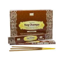 Incenso nag champa massala indiano vários aromas darshan
