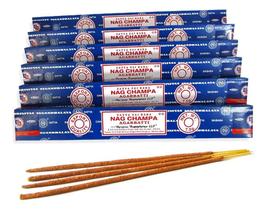 Incenso Nag Champa Satya Slim Kit Com 6 Caixinhas Fragrância
