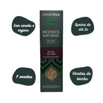 Incenso Natural Casa Rittua Ritual de Cura Lavanda e Eucalipto Incenso Natural Casa Rittua Ritual de Cura Lavanda e Eucalipto
