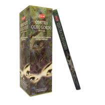 Incenso Natural HEM - Contra Olho Gordo 8 Varetas Purificação Energética Harmonização Ambientes Boas Energias Decorativo Relaxar Meditar