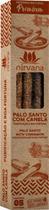 Incenso natural premium palo santo com canela - nirvana