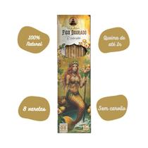 Incenso Natural Vila Zen Figo Dourado Conexão Incenso Natural Vila Zen Figo Dourado Conexão