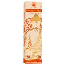 Incenso Natural Vila Zen Figo e Magnólia Cx Com 10 Varetas