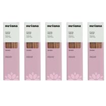 Incenso Nirvana Sandalo Natural Meditação Equilíbrio Limpeza Espiritual Caseiro Casa Lar Kit 5 Und Incenso Nirvana Sandalo Natural Meditação Equilíbrio Limpeza Espiritual Caseiro Casa Lar Kit 5 Und