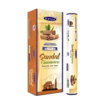 Incenso Satya Caixa 6 Unidades Hexagonal Composição 2 Incenso Satya Caixa 6 Unidades Hexagonal Composição 2