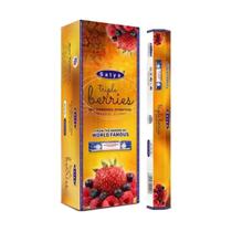 Incenso Satya Caixa 6 Unidades Hexagonal Composição 2 Incenso Satya Caixa 6 Unidades Hexagonal Composição 2