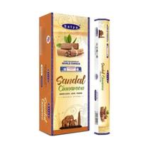 Incenso Satya Caixa 6 Unidades Hexagonal Composição 2