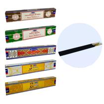 Incenso Satya Meditação Paz 12 Varetas - Escolha Aroma