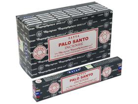 Incenso Satya Palo Santo Box Com 12 Caixas De 15gramas