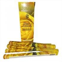 Incenso Shankar Rosa Amarela - 8 Varetas de 24cm