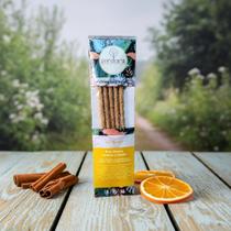 Incenso Sol Interior - Breu Branco, Laranja e Canela Alma da Floresta - 5 Varetas