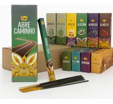 Incenso Taj 60 Aromas Diverso Limpeza Proteção E Paz Natural