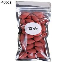 Incenso Tipo Cone Cascata Backflow Refluxo Vários Aromas C/ 40 Cones Incenso Tipo Cone Cascata Backflow Refluxo Vários Aromas C/ 40 Cones