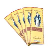 Incenso Vareta Nossa Senhora das Graças Essência Pachouli - Kit 5 Cx Incenso Vareta Nossa Senhora das Graças Essência Pachouli - Kit 5 Cx