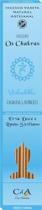 Incenso vareta os chakras - laríngeo - erva doce e limão siciliano 10 varetas - CdA