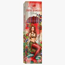 Incenso Vila Zen Linha Encanto das Águas 0% Carvão Cx 8 Var Modelo:Frutas Vermelhas