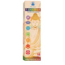 Incenso Vila Zen Natural Sem Carvão - 7 Chakras Incenso Vila Zen Natural Sem Carvão - 7 Chakras