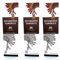 Incenso Xamanico Espiritual Nirvana Descarrego Defumador Natural Paz Kit 3 Und Incenso Xamanico Espiritual Nirvana Descarrego Defumador Natural Paz Kit 3 Und