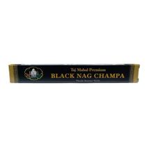 Incensos Indiano Massala - Taj Mahal Black Nag Champa (8 varetas) - pequeno Incensos Indiano Massala - Taj Mahal Black Nag Champa (8 varetas) - pequeno