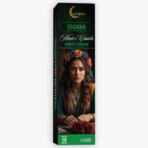 Incensos Lua Natural 0% Carvão 10 Varetas