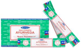 Incensos Satya Nag Champa Ayurveda 15g Incensos Satya Nag Champa Ayurveda 15g
