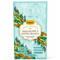 Incensos Tulasi Masala Exclusiva Box 12 Cxs C 12 Varetas Aroma:Palo Santo e Salvia Branca