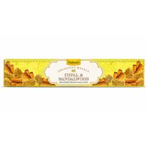 Incensos Tulasi Masala Exclusiva Caixa C 12 Varetas Aroma:Copal e Sândalo Incensos Tulasi Masala Exclusiva Caixa C 12 Varetas Aroma:Copal e Sândalo