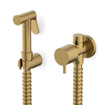 Incepa Ducha Hig C/derivacao Gold Mate 120cm