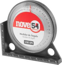 Inclinômetro transferidor grau medidor ângulo base magnética - Nove54