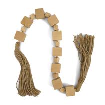 Incolla Colar Decorativo em Madeira 80cm Mart Collection Incolla Colar Decorativo em Madeira 80cm Mart Collection
