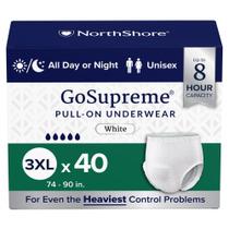 Incontinência NorthShore GoSupreme 3X-Grande 40 unidades