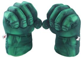 Incredible Hulk Smash Hands luvas grandes de boxe de pelúcia (33 cm)