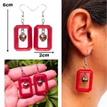 Incríveis brincos femininos 1 par com estilo e beleza em 2 peças elegantes e despojadas Incríveis brincos femininos 1 par com estilo e beleza em 2 peças elegantes e despojadas